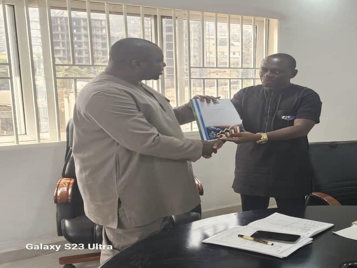 PSRU Presents the MFR Report on NIB to the Management of NIB